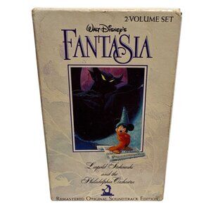 Walt Disneys Fantasia Remastered Original Soundtrack 2-Volume Cassette Set